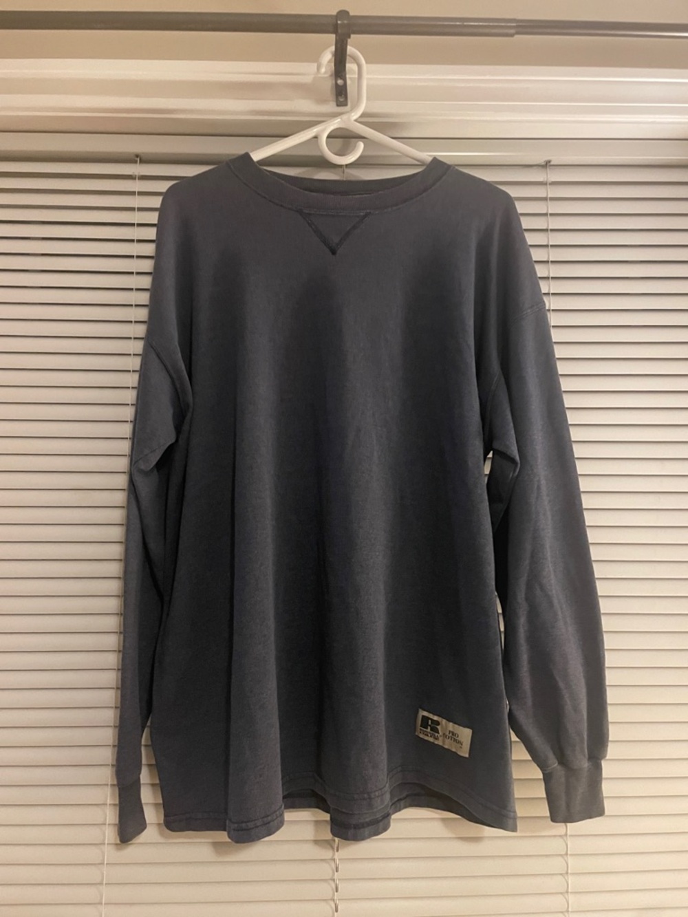 Vintage Russell pro cotton Athletic Crewneck Sweater in Faded Blue size XL